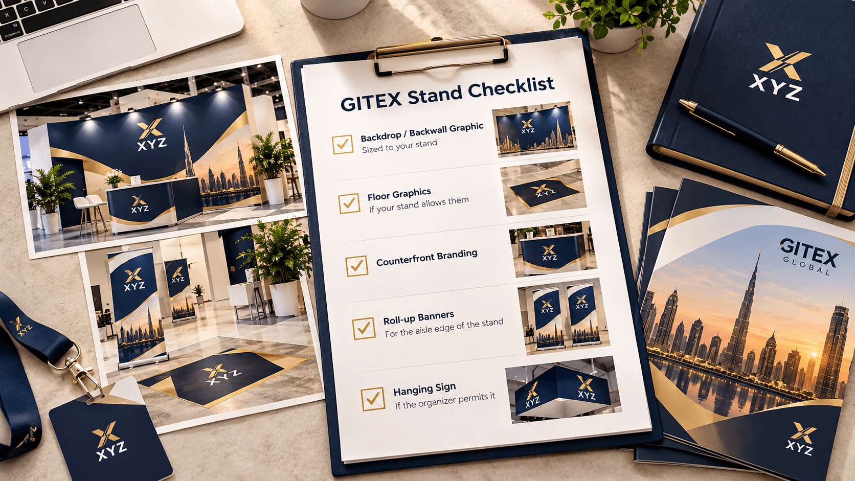 GITEX Global 2026 Exhibitor Print Checklist: What to Order and When